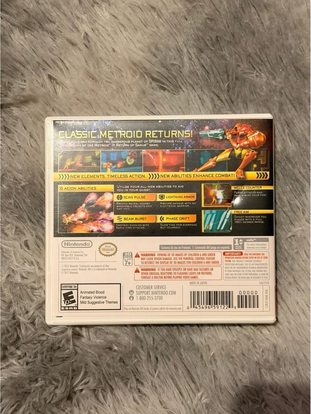 Metroid Samus Returns for Nintendo 3DS
